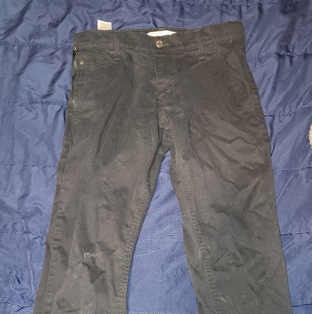 Levi Strauss Signature Men's Athletic Fit Jeans, Black, Size W29 L30